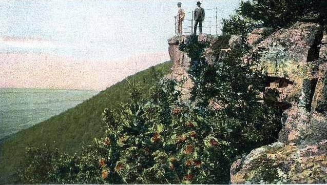 Zsongorkő képeslapon az 1890-es évekből